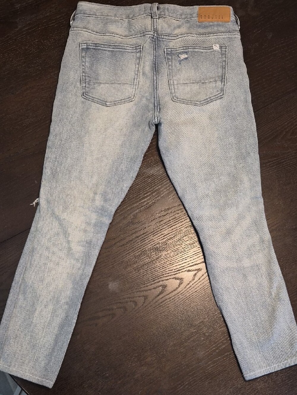 PacSun Light Distressed Skinny Jeans - Picture 3 of 4